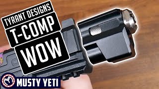 Hello everyone. today we are taking a quick look at the brand new
tyrant designs t-comp. this is just first impressions as i received
i'm ...