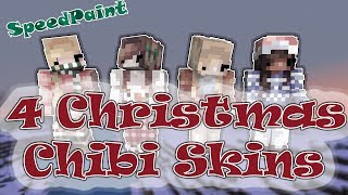 Christmas Chibi Skins | SpeedPaint screenshot 4