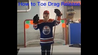 How to do a toe drag release