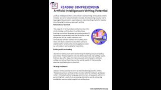 Reading comprehension worksheets Free download Diverse Topics Reading comprehension worksheets Free download Diverse Topics