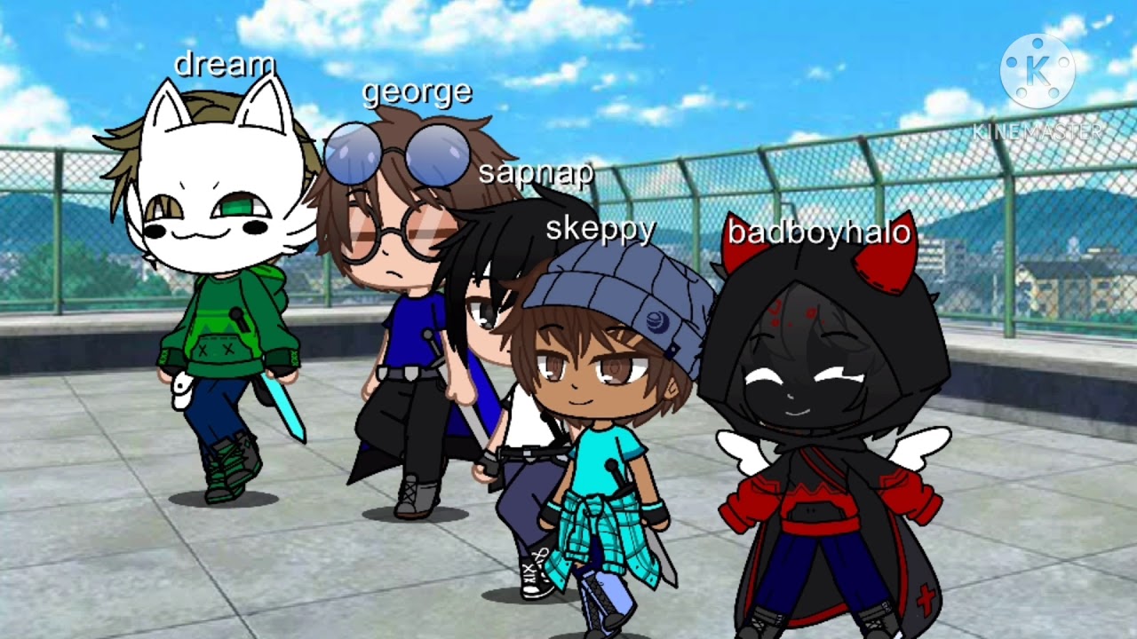 Hero Academia meets the dream team + the muffin duo(no A6D in this yet)•gacha life•