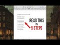 How to read a poem 5 steps  literature in the dark
