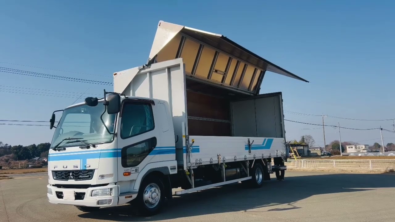 三菱ファイターアルミウィング１年車検付格納パワーゲート