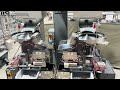 Weighmaster™ Dual FAW with Dual Conveyors feeds Hex Bolts into Tall/small Jar