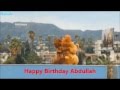 Happy Birthday Abdullah
