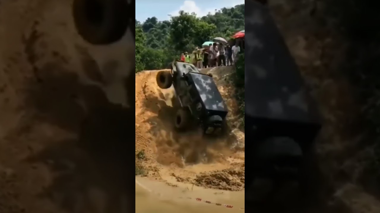 Extreme Offroad fails accident Jeep Thar Toyota 