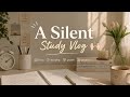 A silent productive Study Vlog ✨📖 #yt #motivation #shortsviral #studyvlog #vlog #studywithme #trend