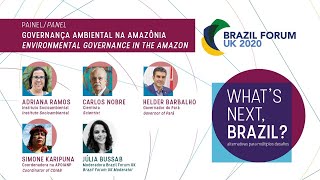 BRAZIL FORUM UK 2020 (19/06/2020) - Panel: Environment