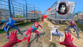 Dont Look Back Bros 8 Spiderman Vs Serbian Dancing Lady Illusion In Abandoned Container