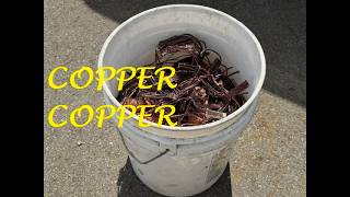 Scrapping Copper Transformers With Scrap Run