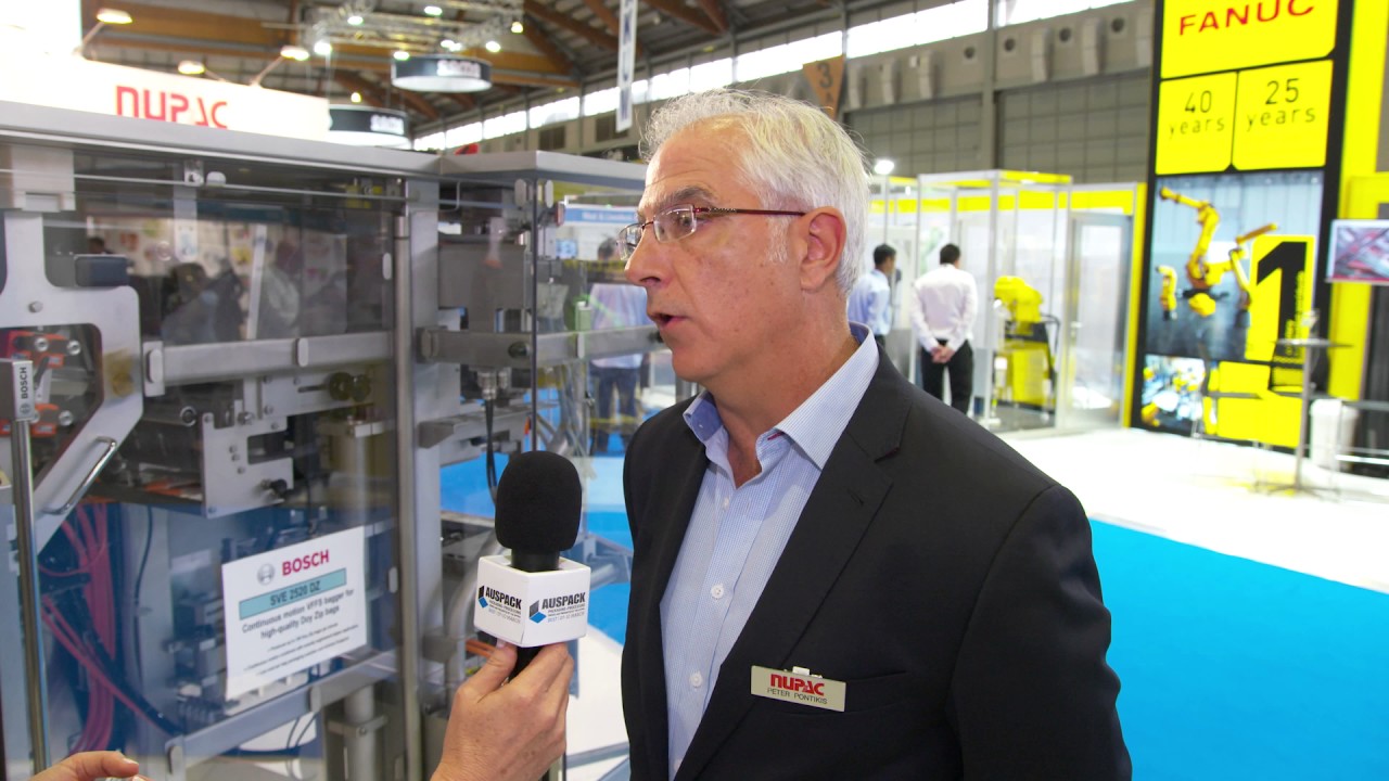 Next gen Bosch technology on show at the NUPAC stand at AUSPACK 2017