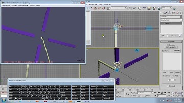 Wind Turbine or Table Fan Animation by 3ds max