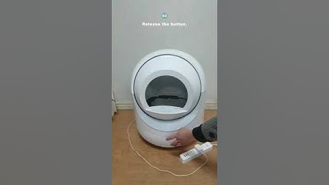 EUR-Operation video of  English version Smartlife APP about self-cleaning cat litter box