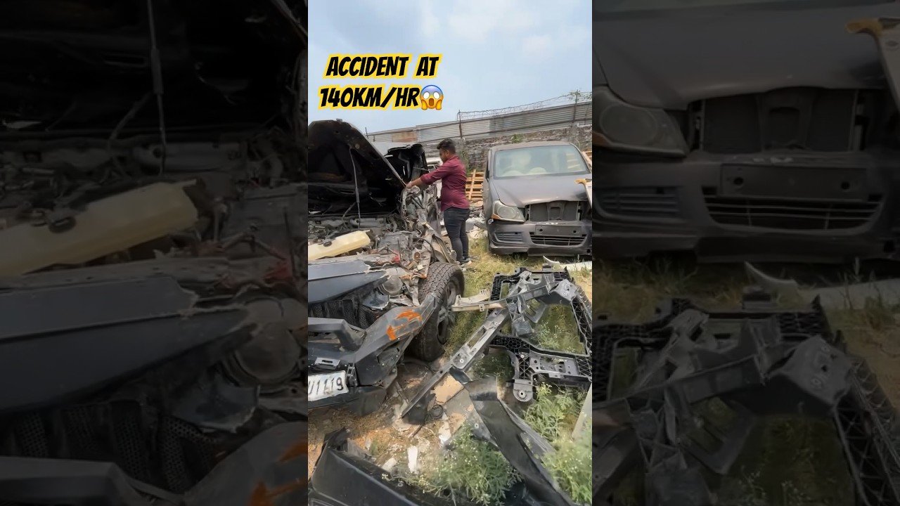 THAR ACCIDENT AT 140km/hr😱TOTAL LOSS🥺 