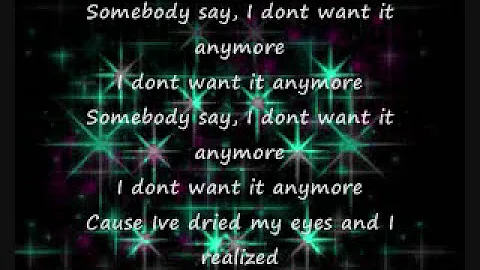 Not Anymore - Letoya Luckett w/ lyrics