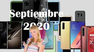 TOP 5 mejores teléfonos móviles Septiembre 2020