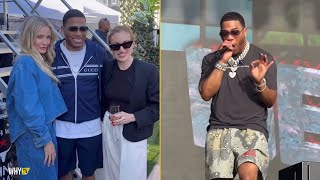 Nelly Linked Up With Cameron Diaz And Katherine Power After The Show At Bottlerock Festival