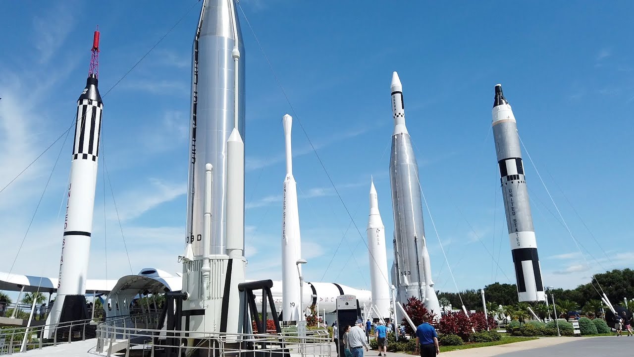 Kennedy Space Center Rocket Garden 2019 Youtube