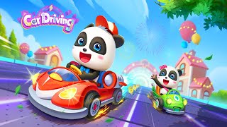 Little Panda's Car Driving | Become a Car Racer | BabyBus Games screenshot 4