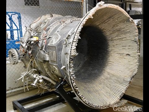 Sneak Preview: Recovered Apollo Saturn V F-1 rocket engines at the Museum of Flight