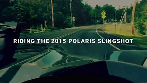 Riding the Polaris Slingshot