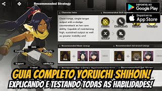⭐GUIA COMPLETO YORUICHI SHIHOIN EXPLICANDO TODAS AS HABILIDADES EM BLEACH: SOUL RESONANCE CBT!!!⭐
