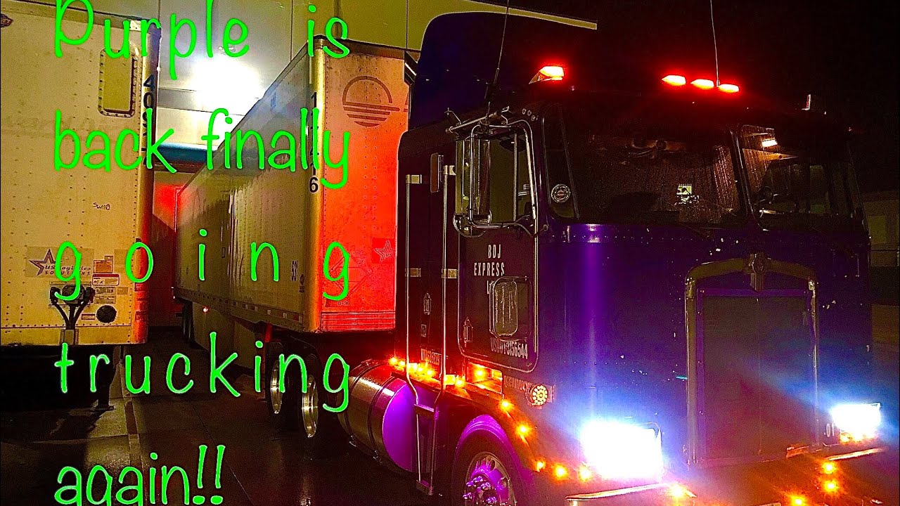 trucking going over Monteagle in a cabover kenworth k100 runaway