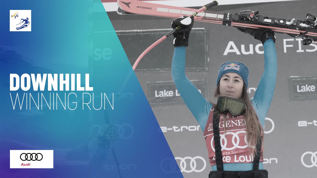Sofia Goggia (ITA) | Winner | Women's Downhill | Lake Louise | FIS Alpine
