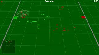 Swarming Artificial Intelligence with BzFlag
