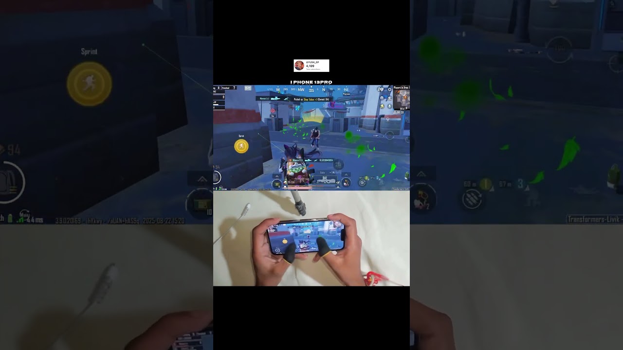 How to play 3 finger claw🥵🔥(IPHONE 13 PRO PLAYER) 