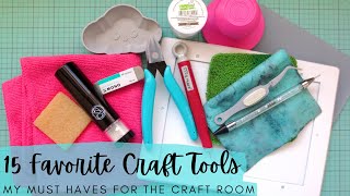 15 Favorite Craft Tools | More Must Haves for Any Craft Room | Craft Supplies for Card Makers