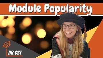 UNIVERSITY MODULE POPULARITY | Selecting optional degree modules #universityteaching