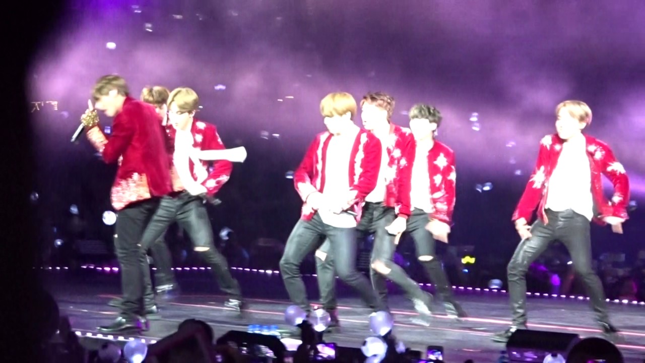 170401 BTS The Wings Tour in Anaheim Day 1-  N O, No More Dream, Boy In Luv, Danger