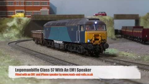 Legomanbiffo Class 57 With An EM1 Speaker