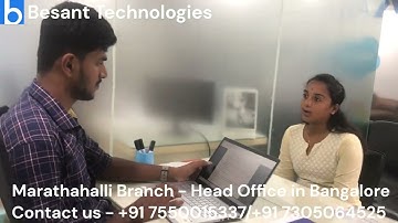 Front End Mock Interview @ Besant Technologiesmarathahalli 🔥