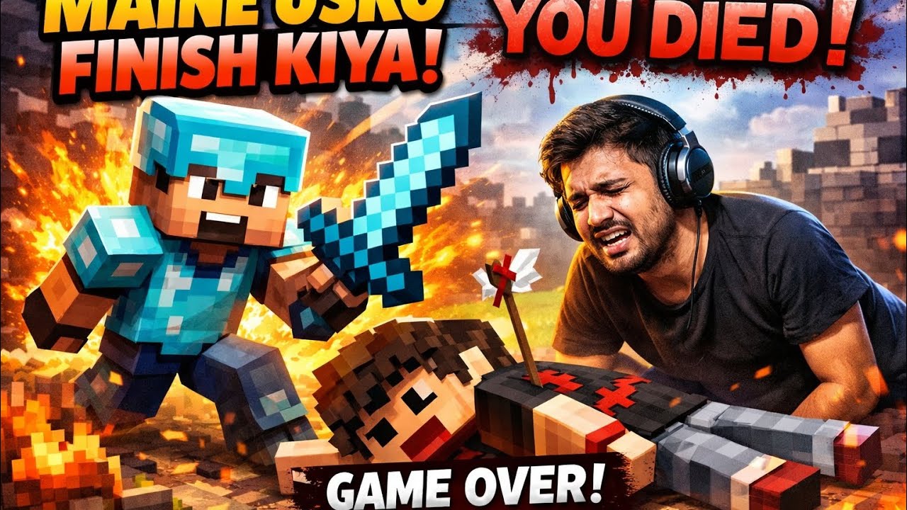 MAINE USKO FINALY FINISH KIYA! 😈🔥 (YOU DIED!)