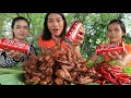 Yummy cooking chicken wing crispy with Coca-Cola recipe - Amazing cooking