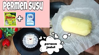 Cara Membuat Permen Susu Cuma 2 Bahan,Tanpa Dimasak