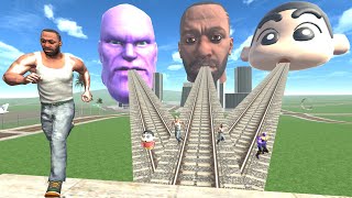 Franklin Found Thanos, Franklin, Shinchan Head In Indian ...