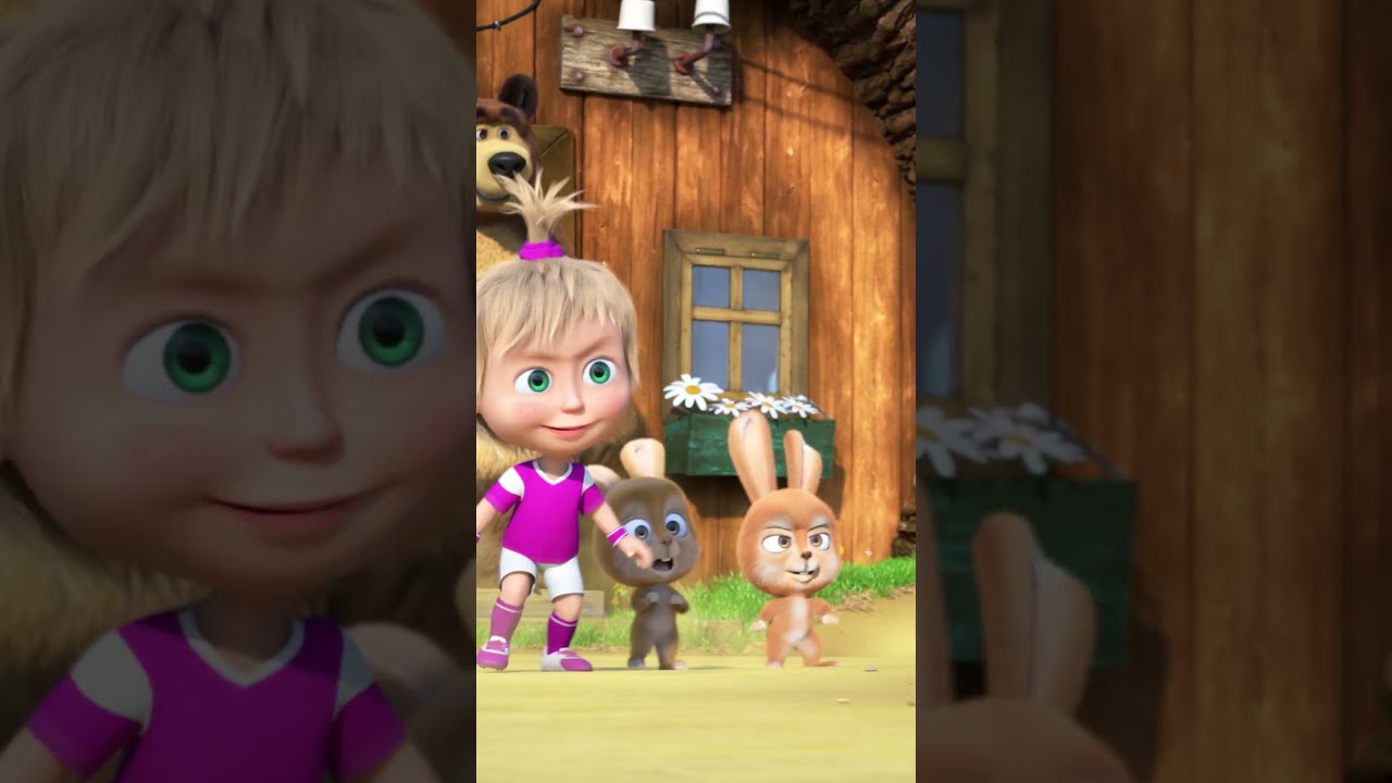 Goalkeeper Of The Year AllYouNeedisaGoal MashaAndTheBear Shorts Cartoonforkids Kids