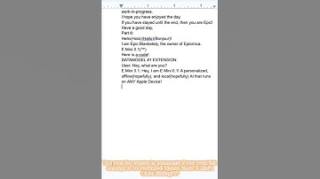 Apple-only AI Prototype E Mini Part 8: E Mini has a sibling?