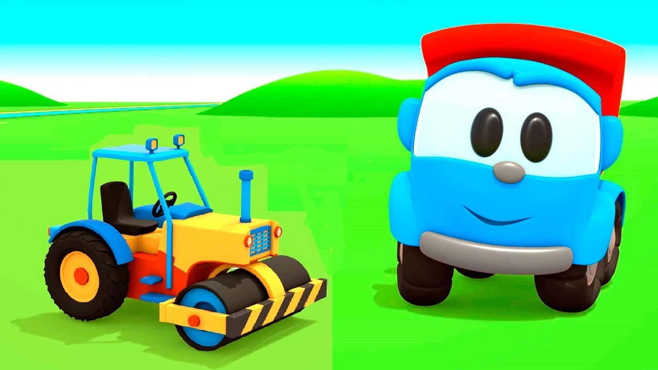 Песенки с Грузовичком Левой - Песенки с Левой - Грузовичок Лева и Каток ...