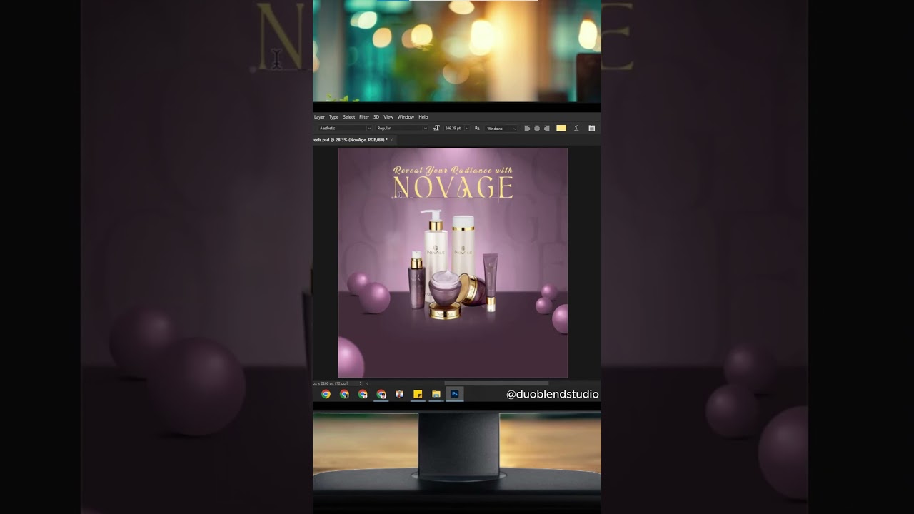 Day 7 : Skin Care Social Media Poster design.🧴🧖🏻‍♀️💕 