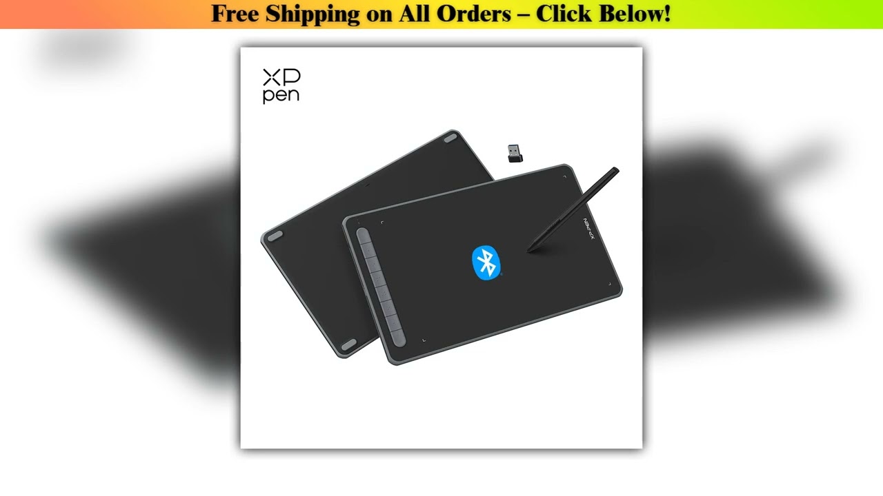 XPPen Deco MW LW Graphics Tablet 8x5 inch Wireless Digital Drawing Tablet with Bluetooth V50 USB Su