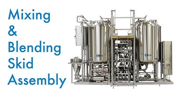 Mixing & Blending Skid Assembly
