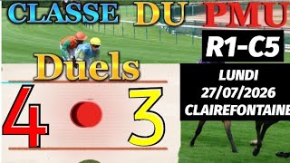 Pronostic Pmu Bases Solide Du Quinté Du Lundi 27072026 Prix Léopold Dorsetti