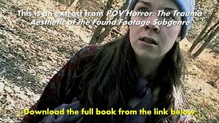 Online Folk Horror in The Blair Witch Project (1999) | Extract from POV HORROR