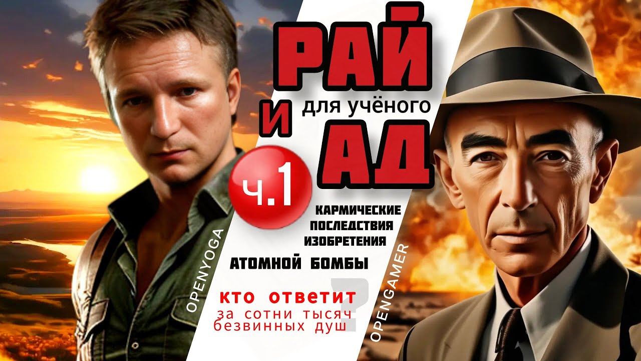 20231007 Рай или Ад для Ученого. Следствие Открытий и Ответственность за них! Вадим Опенйога Часть1