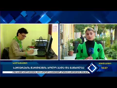 ოლქებში  საჩივრების  შეტანის  ვადა  დღეს იწურება