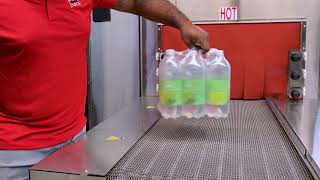 Machine de fardelage avec poignée intégrée | Multipacks sous film rétractable Polypack